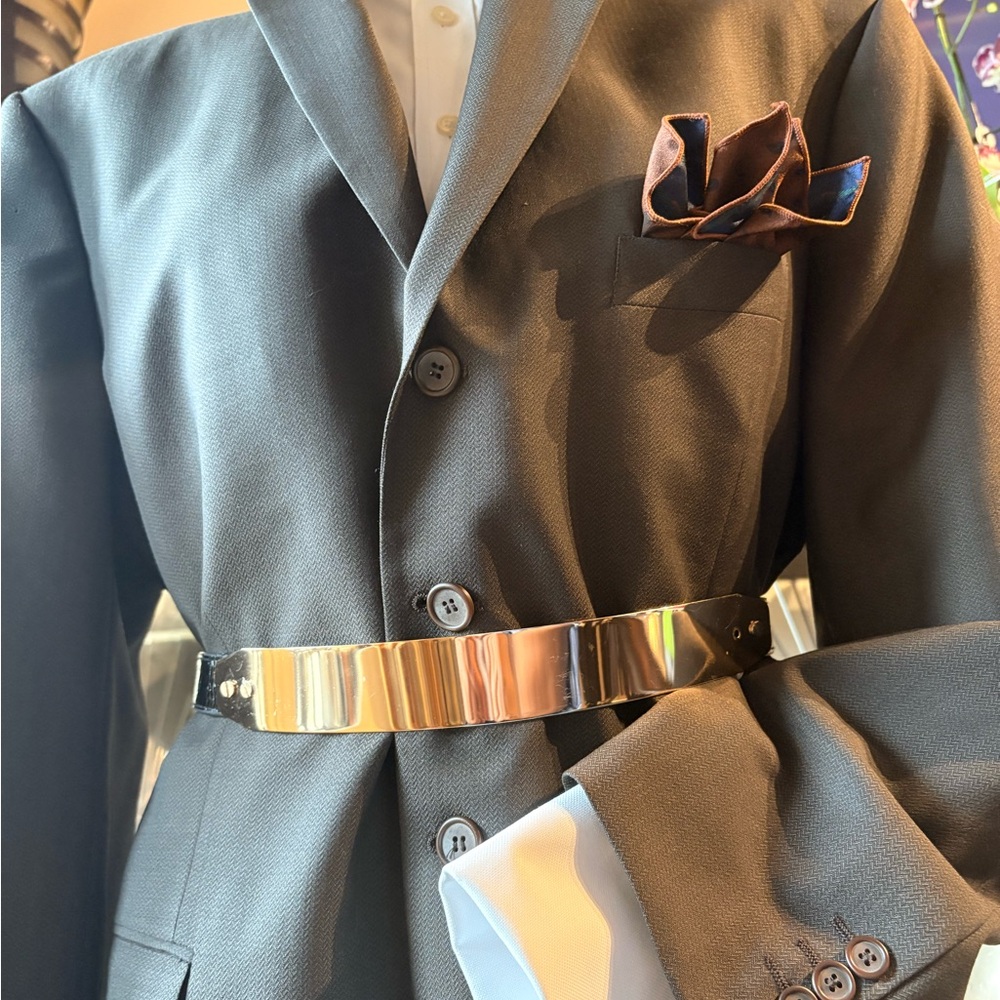 Olive Green Emanuel Ungaro  Suit